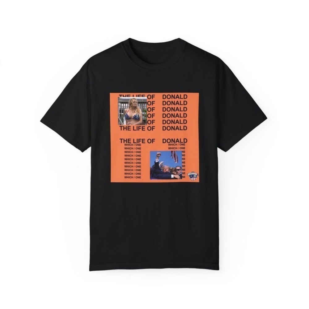 Life Of Trump Life Of Pablo Kanye Album Cover T-shirt